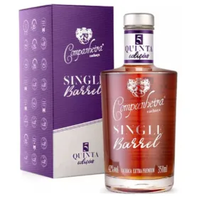 Cachaça Companheira Single Barrel Carvalho 350ml-Quinta Edição