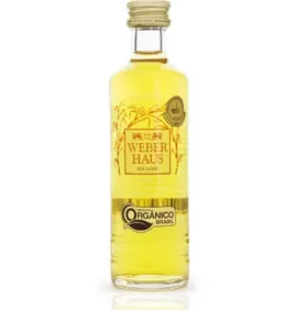 Miniatura Cachaça Weber Haus Bálsamo 50ml
