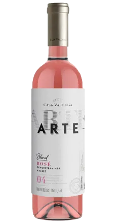 Vinho Casa Valduga Arte Blend Rosé Gewurztraminer Malbec 750ml