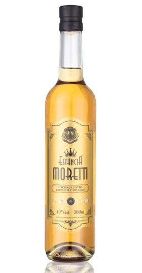 Cachaça Estância Moretti 4 anos Carvalho Extra Premium 750 ml