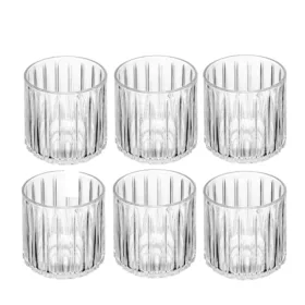 Kit 6 Copos Para Whisky De Vidro Bangkok 300ML