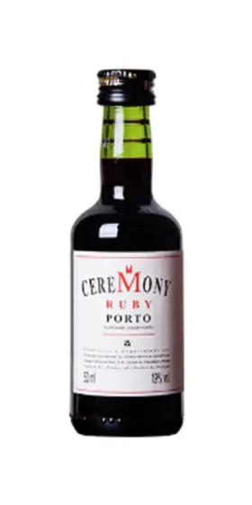 Miniatura Vinho Porto Ceremony Ruby 50ml