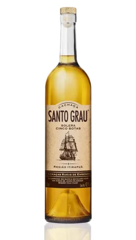 Cachaça Santo Grau Solera Cinco Botas 750 ml